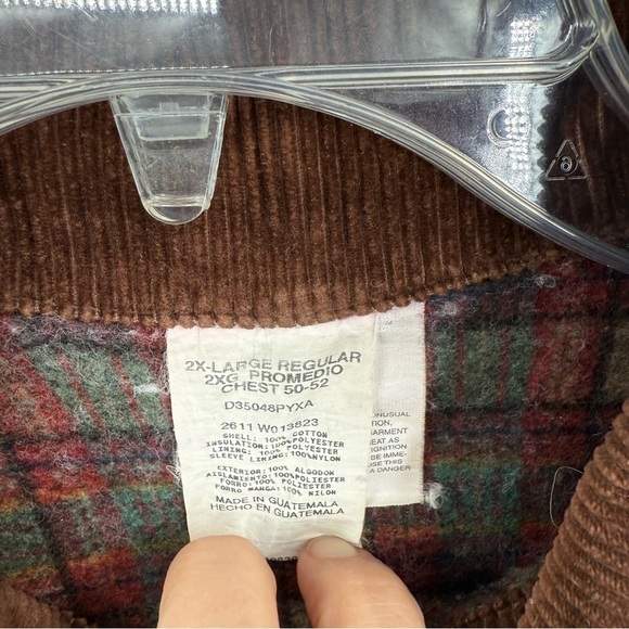 Vintage 90s Duxbak Canvas Chore Barn Jacket Coat Size XXL Tan Hunting Lined - Picture 8 of 11